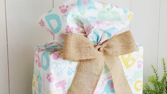 Big Baby Shower Gifts
 Baby Shower Gift Bag 35 x 20 Inches Extra by FairStreetCrafts