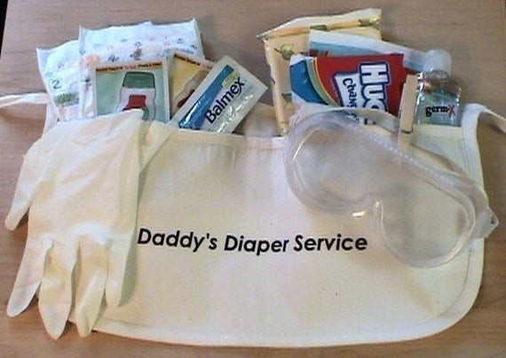 Big Baby Shower Gifts
 Items similar to Daddy Diaper Tool Belt Service BABY
