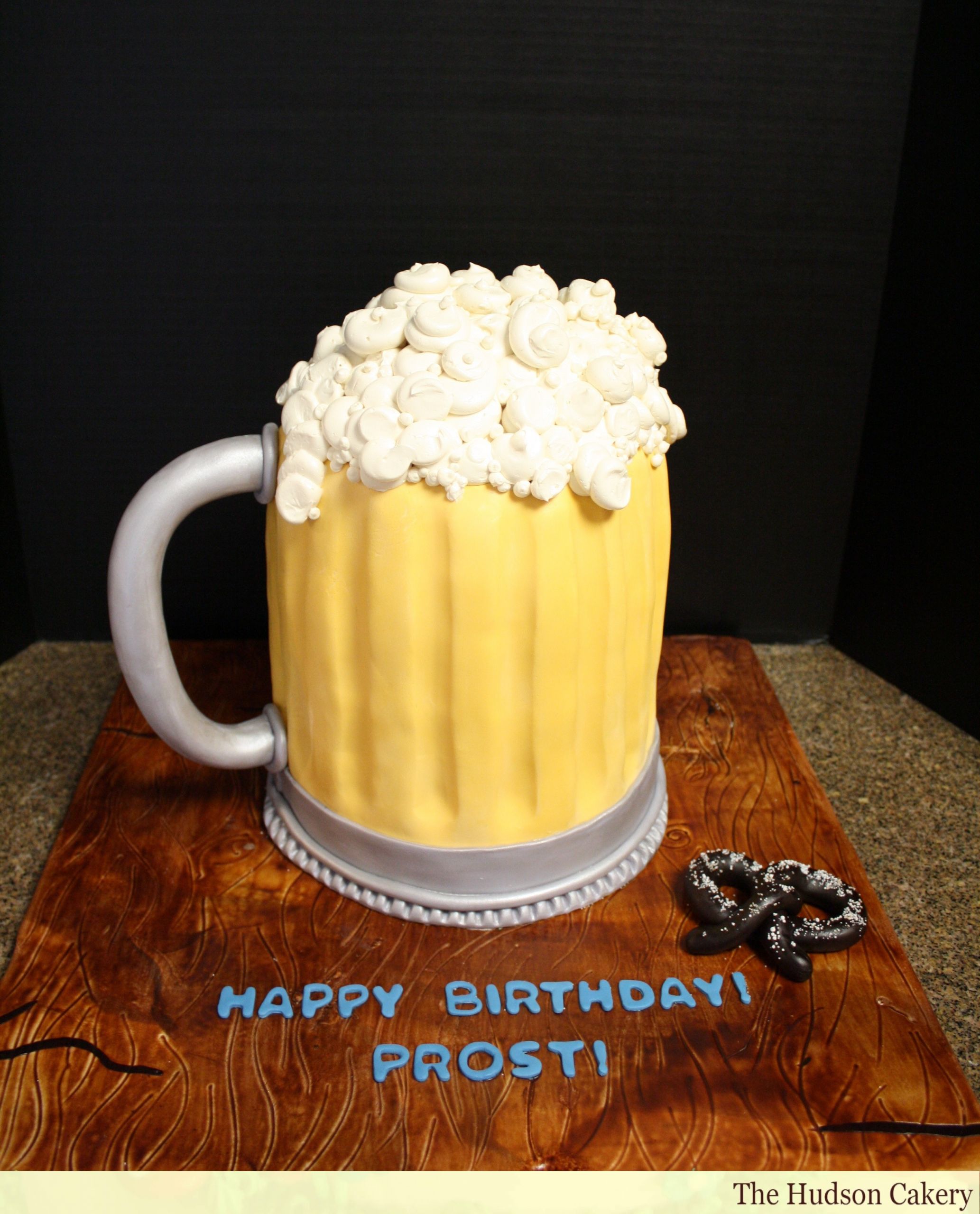 Birthday Cake Beer
 Beer Mug Birthday Cake