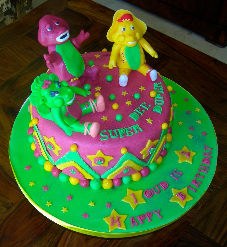 Birthday Cake Decor
 Barney Cakes – Decoration Ideas