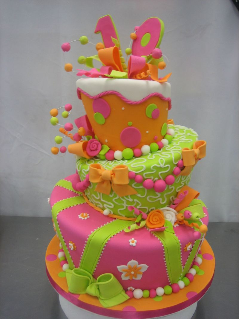 Birthday Cake Decor
 Cake Decorating Ideas Types of Wedding Cakes