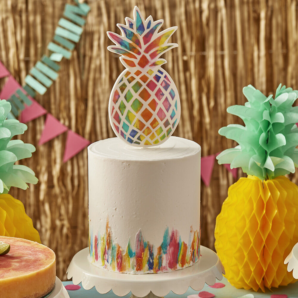 Birthday Cake Design Ideas
 Vibrant Pineapple Cake
