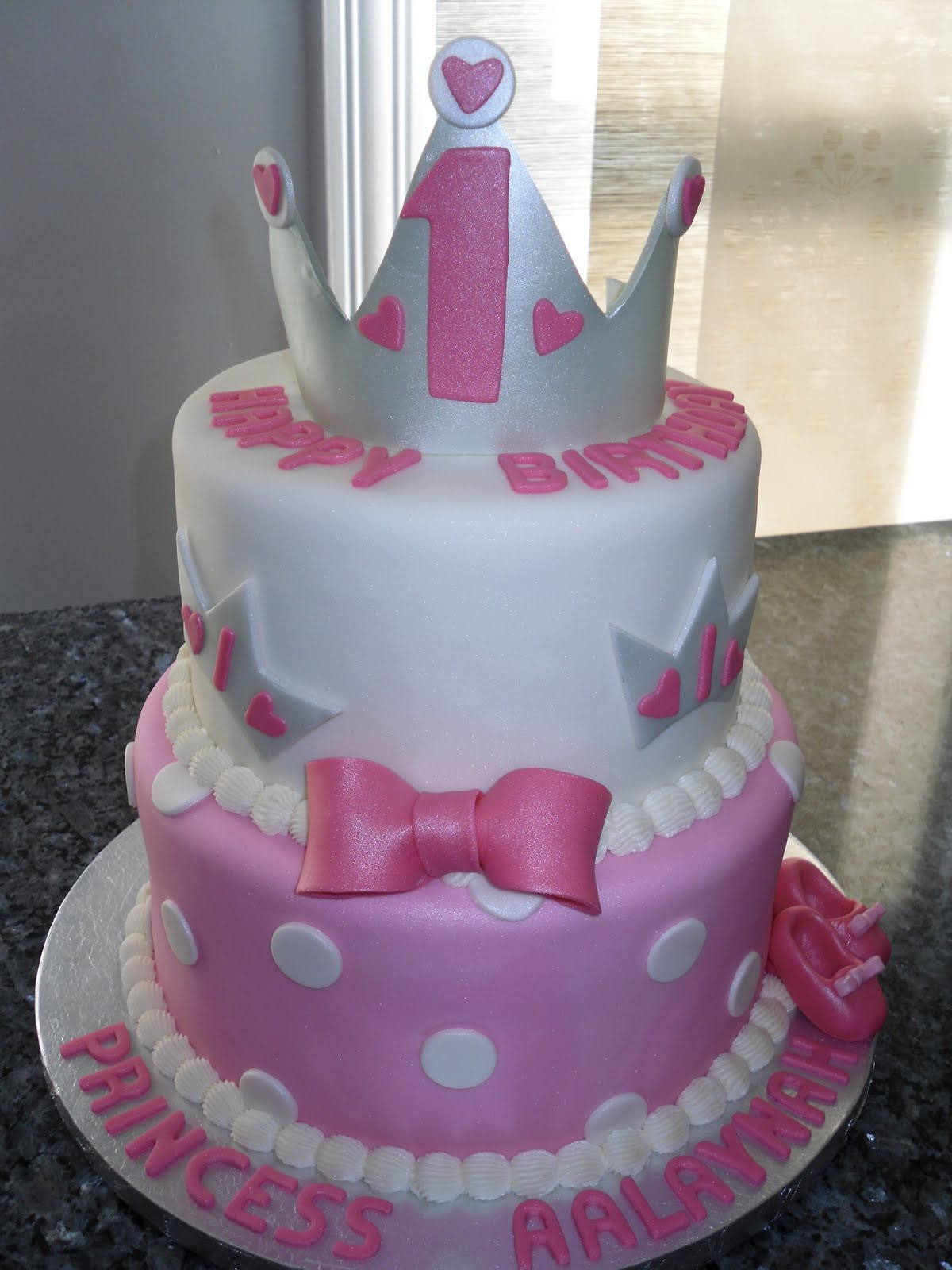 Birthday Cake For 1 Year Old Baby Girl
 Carat Cakes Two Very Special e Year Old Birthdays