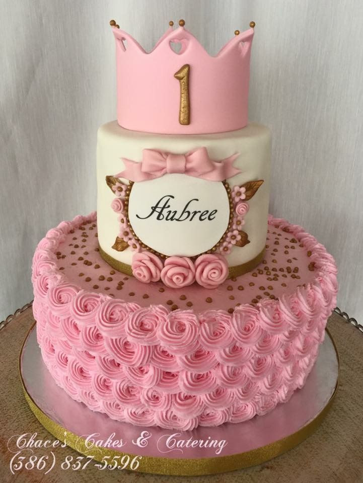 Birthday Cake For 1 Year Old Baby Girl
 Pin by Chace s Cakes & Catering on Birthday Cakes in 2019