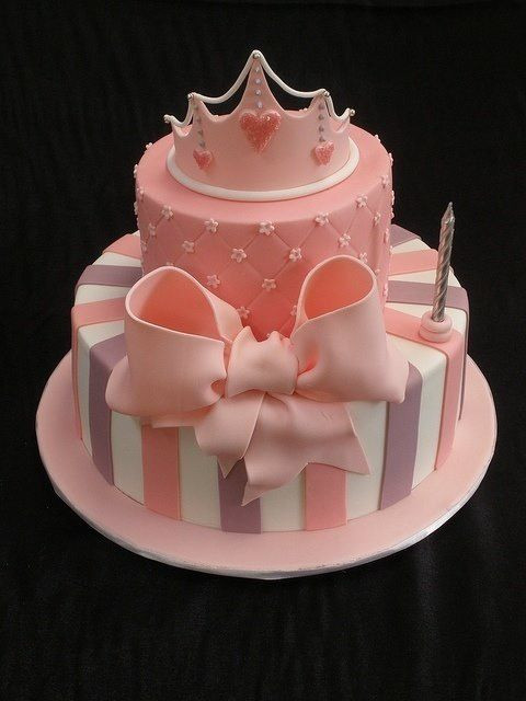 Birthday Cake For 1 Year Old Baby Girl
 Perfect princess cake for a 1 year old