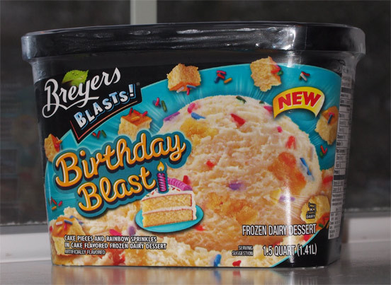 Birthday Cake Ice Cream Flavor
 Second Scoop Ice Cream Reviews Breyer s Birthday