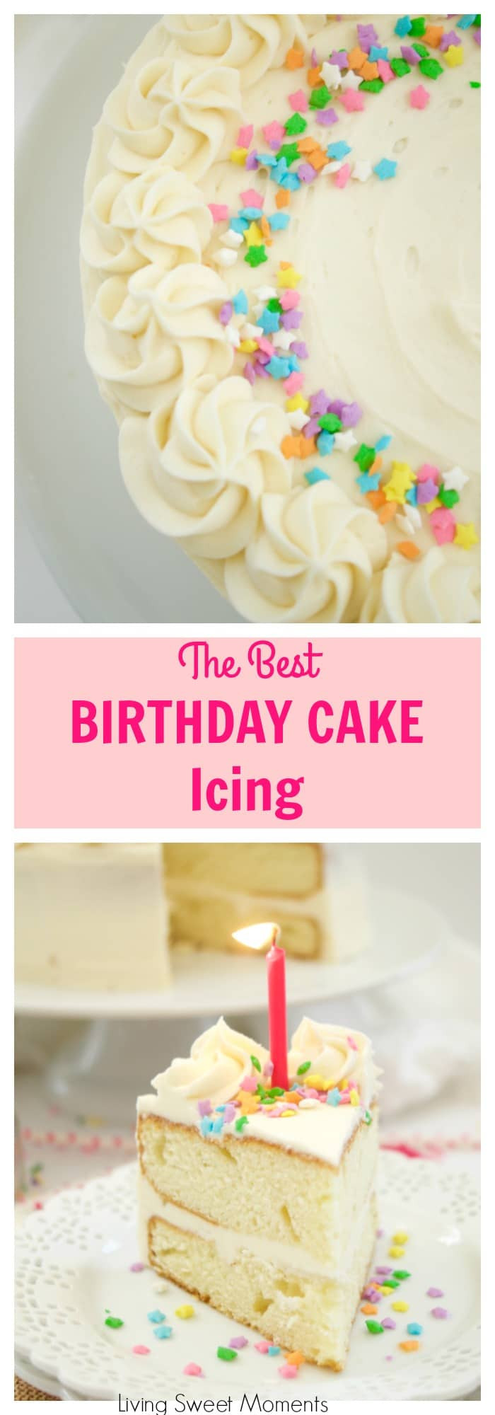 Birthday Cake Icing Recipe
 Birthday Cake Icing Recipe Living Sweet Moments