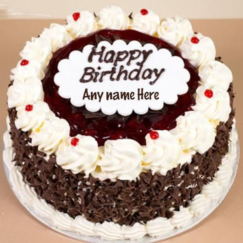 Birthday Cake Picture Free Download
 write name on black forest birthday cake for free
