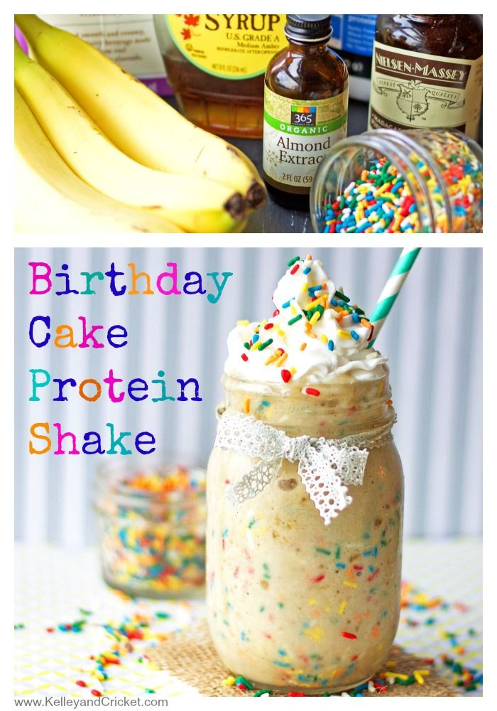 Birthday Cake Protein Powder Recipes
 Birthday Cake Protein Shake Recipe