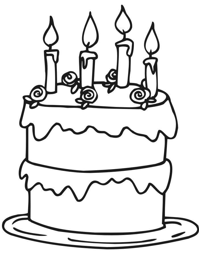 Birthday Cake Template
 Free Happy Birthday Cake Clipart Download Free Clip Art