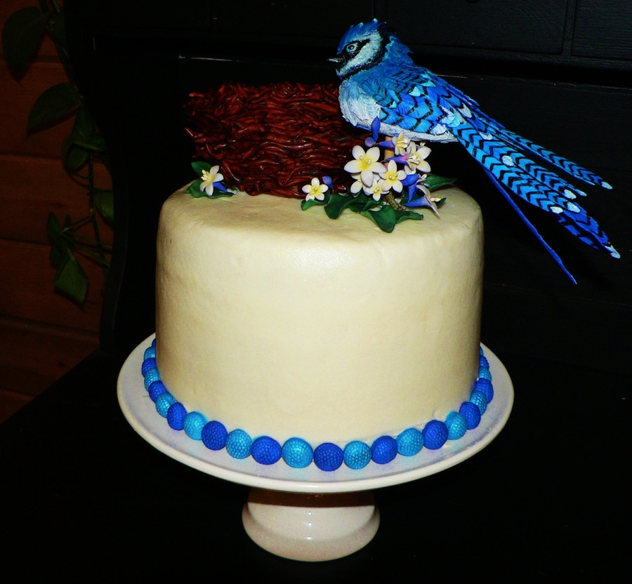 Birthday Cake Video
 Blue Jay Birthday Cake CakeCentral