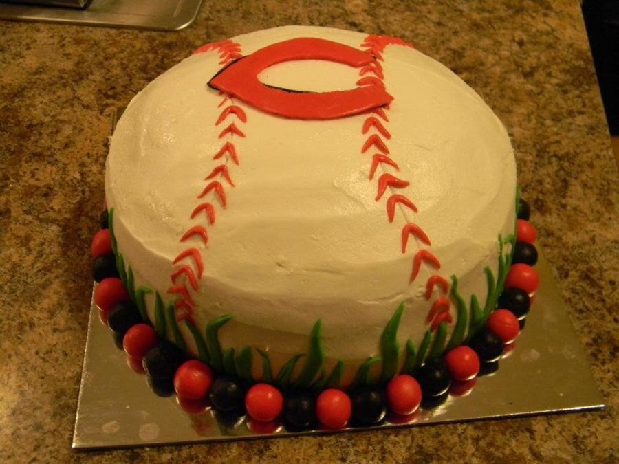 Birthday Cakes Cincinnati
 Cincinnati Reds Birthday Cake CakeCentral