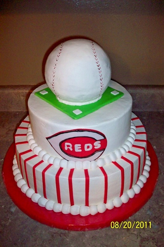 Birthday Cakes Cincinnati
 134 best images about Baseball Theme on Pinterest
