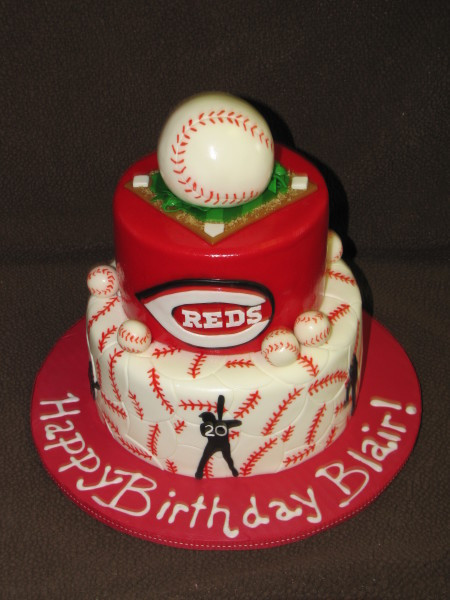Birthday Cakes Cincinnati
 Cincinnati Reds Birthday Cake 625F Cake Decorating