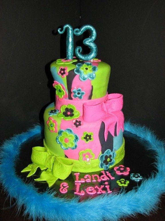 Birthday Cakes For 13 Yr Old Girl
 cake designs for a 13 year old girl