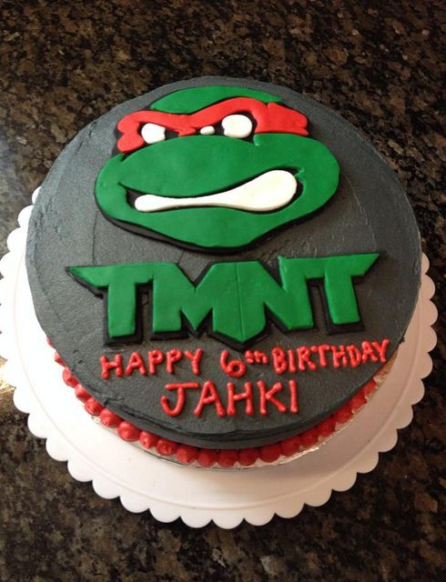 Birthday Cakes Raleigh Nc
 Teenage Mutant Ninja Turtles Cake by Amanda Raleigh