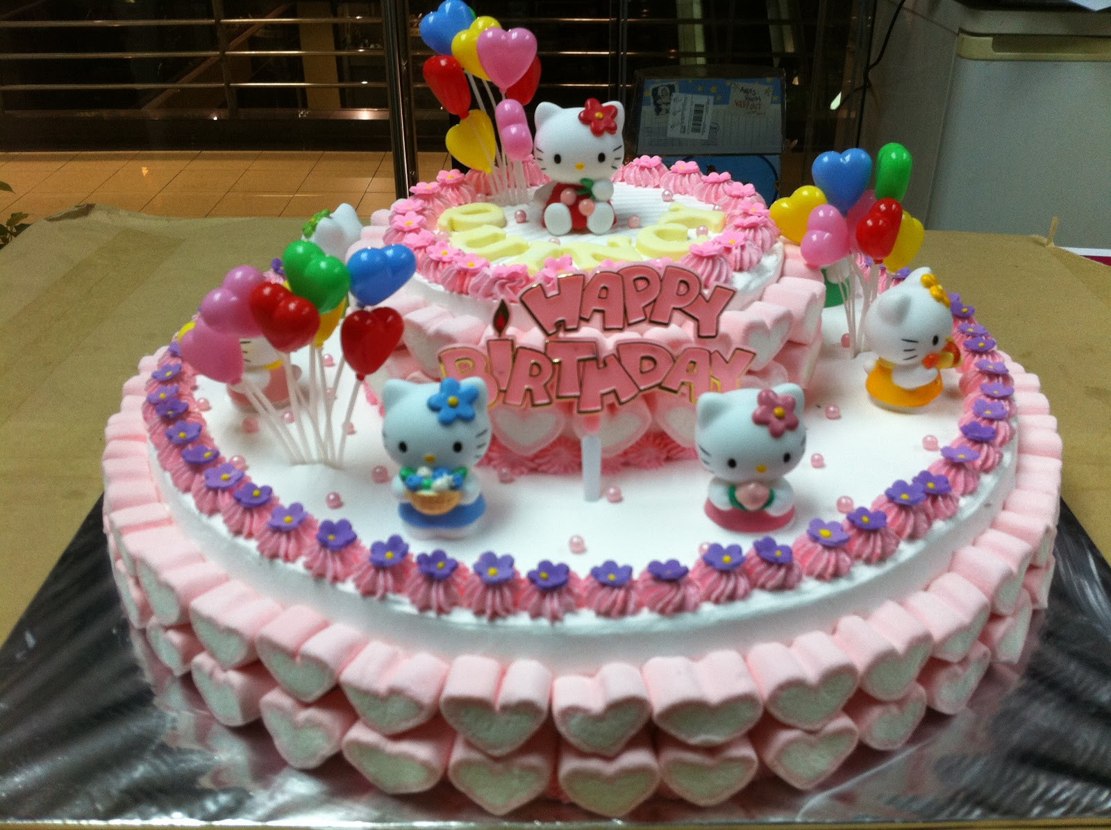 Birthday Cakes Walmart
 Haven Bakery Hello Kitty Birthday cake