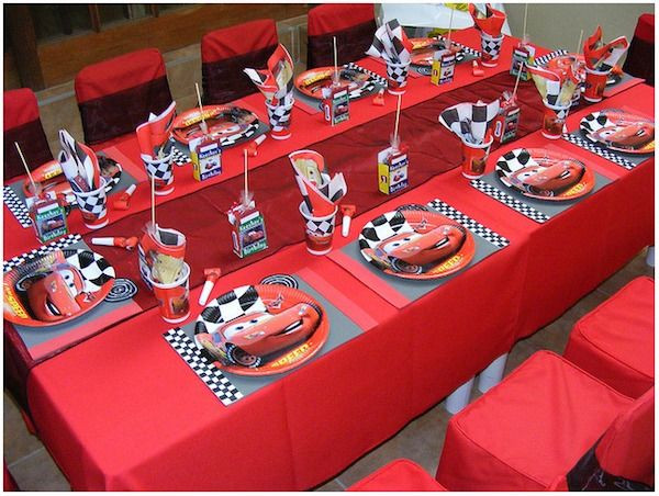 Birthday Car Decorations
 Disney Cars Birthday Party