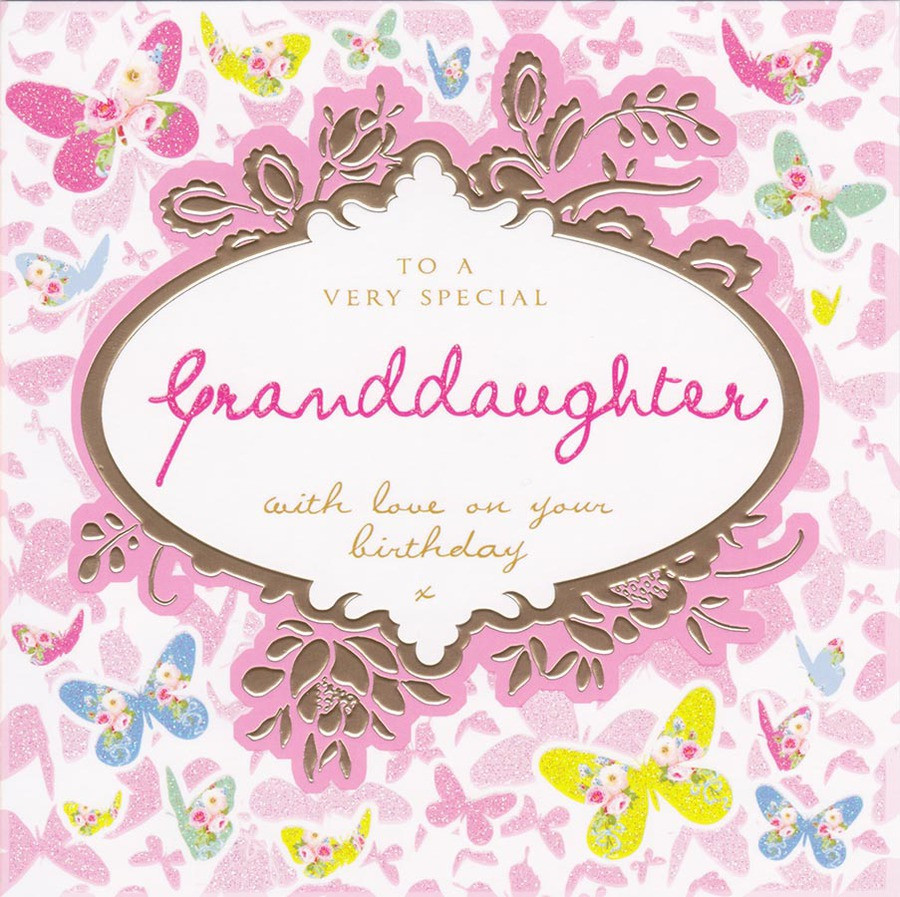 Birthday Card For Granddaughter
 Happy 2nd Birthday Granddaughter Quotes QuotesGram