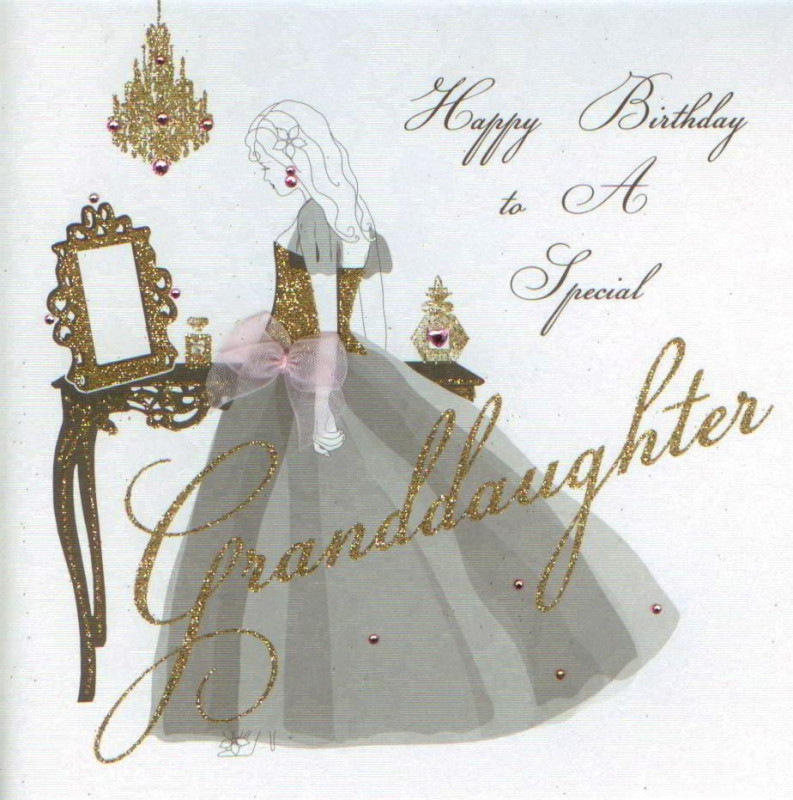 Birthday Card For Granddaughter
 MojoLondon Granddaughter Birthday Card by Five Dollar Shake