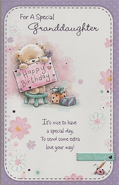Birthday Card For Granddaughter
 Happy 13th Birthday Granddaughter Quotes QuotesGram