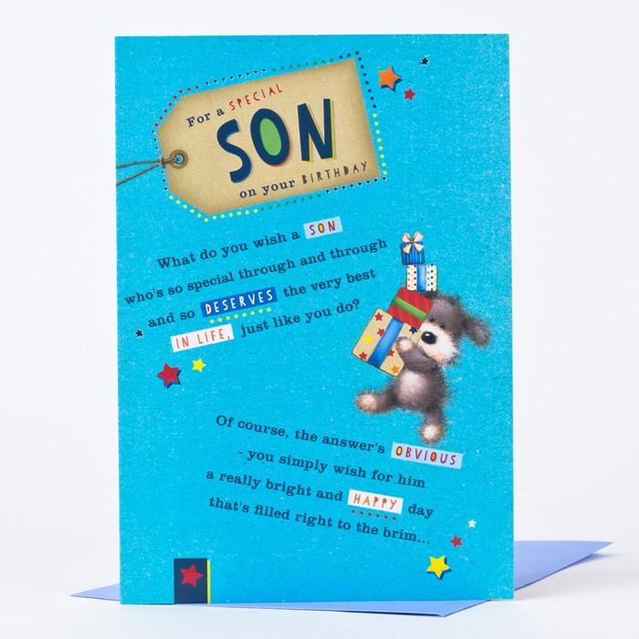 Birthday Card For Son
 Birthday Card Son Birthday Presents