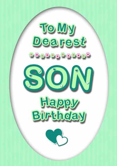 Birthday Card For Son
 Birthday Card For Son Quotes QuotesGram