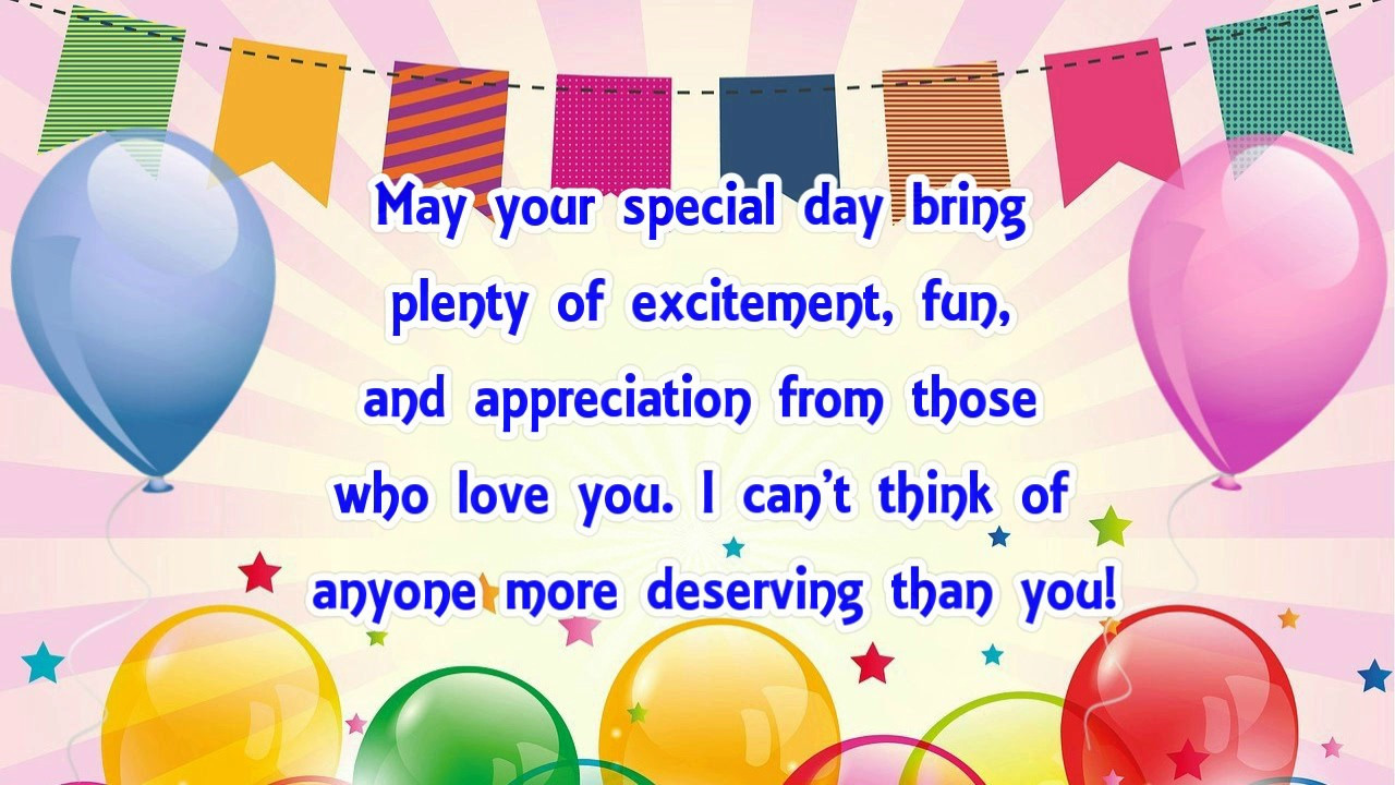 Birthday Cards And Messages
 Great Birthday Messages Wishes Quotes