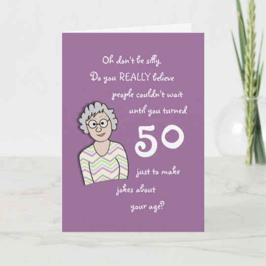 Birthday Cards Funny For Her
 50th Birthday For Her Funny Card