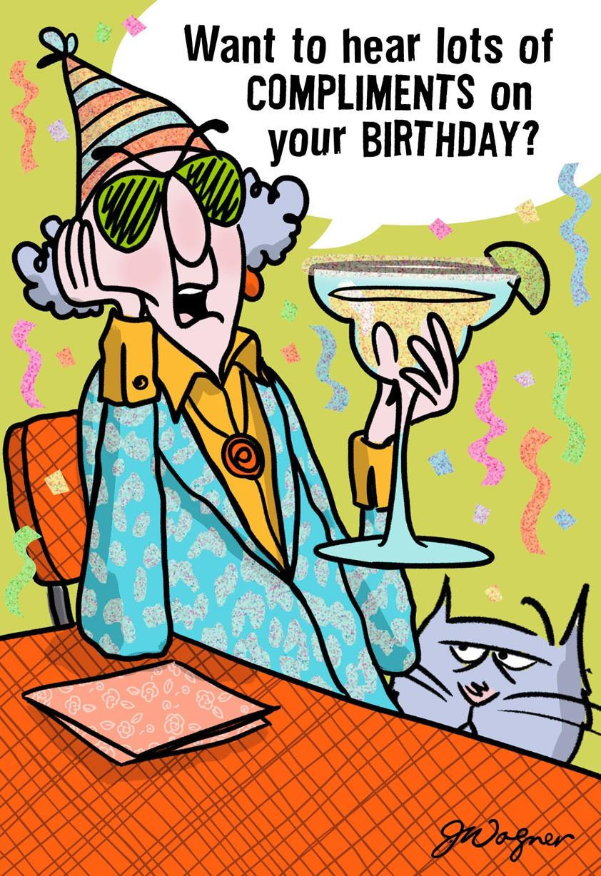 Birthday Cards Funny For Her
 My pliments Funny Birthday Card Greeting Cards Hallmark