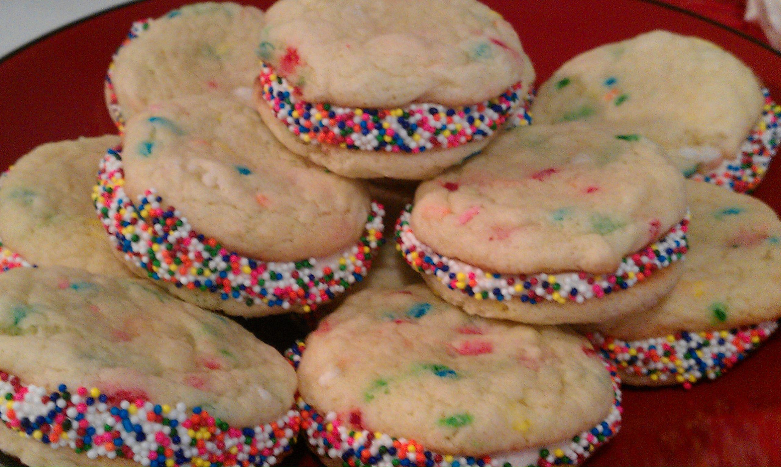Birthday Cookie Cake Recipe
 Birthday cake cookies