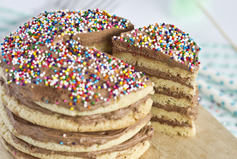 Birthday Cookie Cake Recipe
 Layered Birthday Cookie Cake Yellow Bliss Road