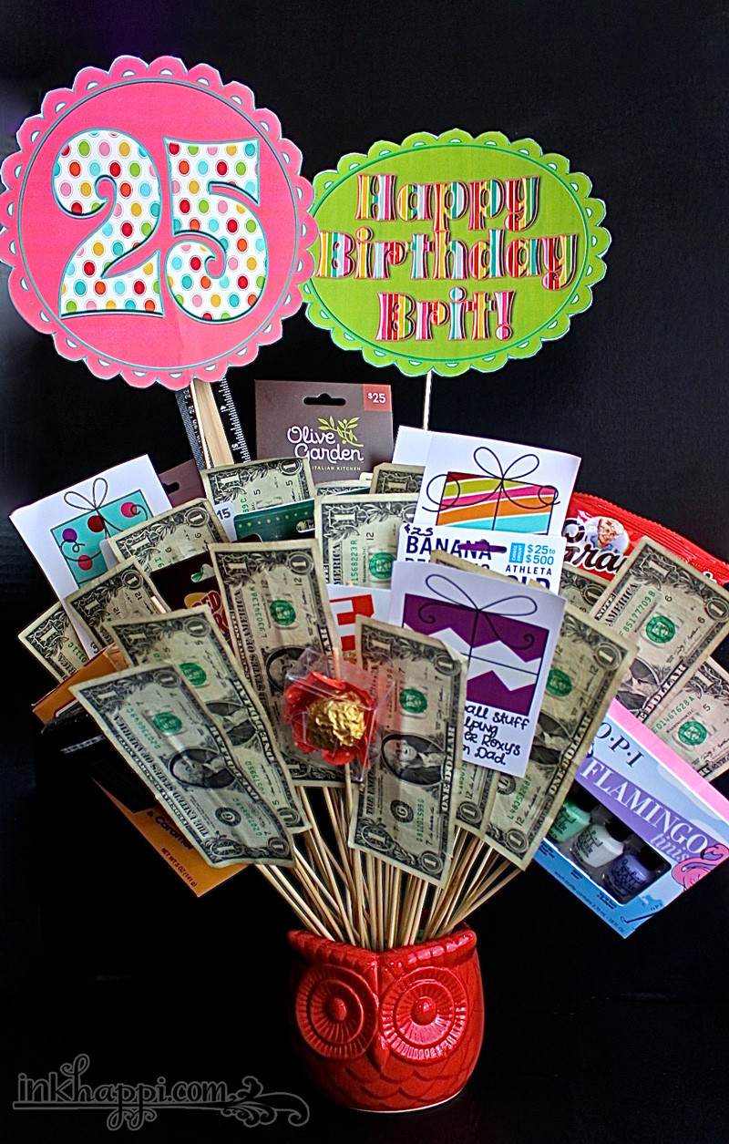 Birthday Gift Baskets For Her
 Birthday Gift Basket Idea with Free Printables inkhappi