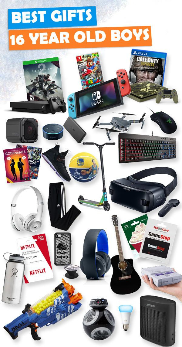 Birthday Gift Ideas For 13 Year Old Boy
 Gifts for 16 Year Old Boys