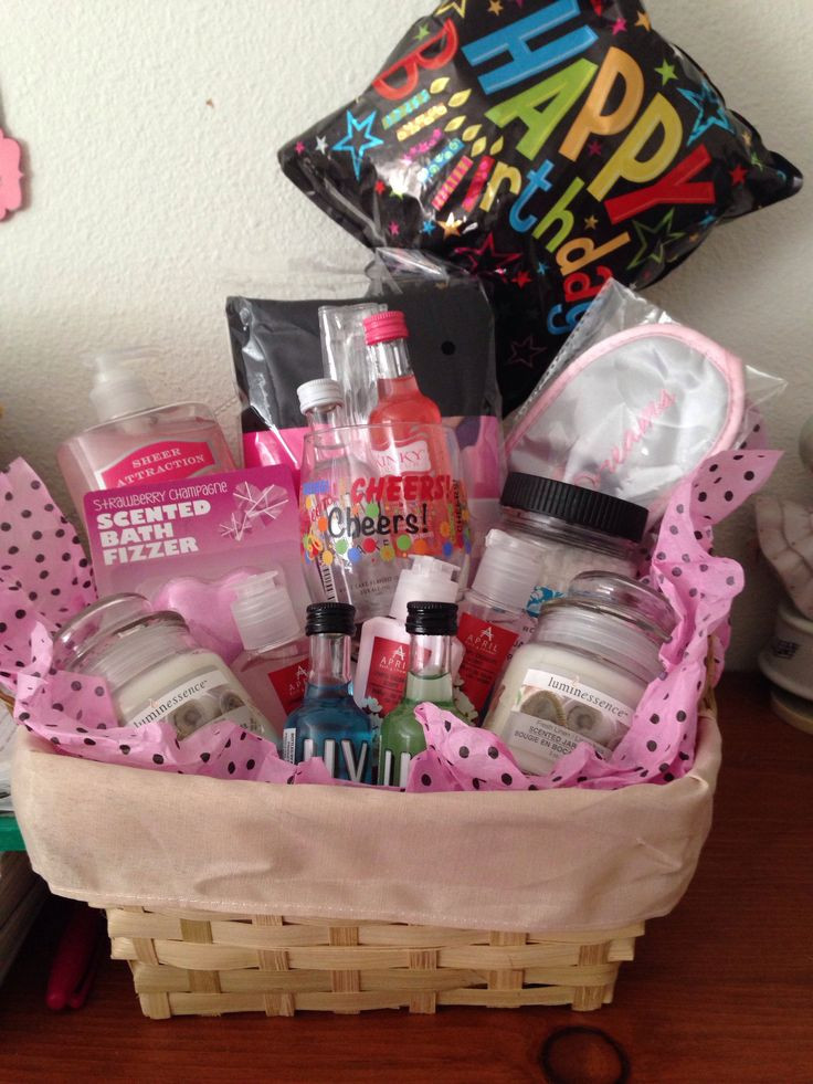 Birthday Gift Ideas For Best Friend Female
 Gift basket I put to her for my Besties Bday laurarivas