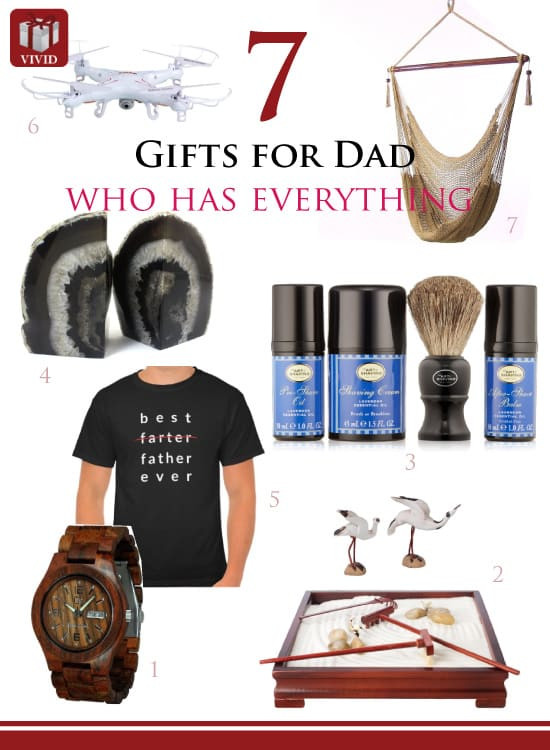 Birthday Gifts For Dad Who Has Everything
 7 Great Gift Ideas for Dad Who Has Everything Vivid s