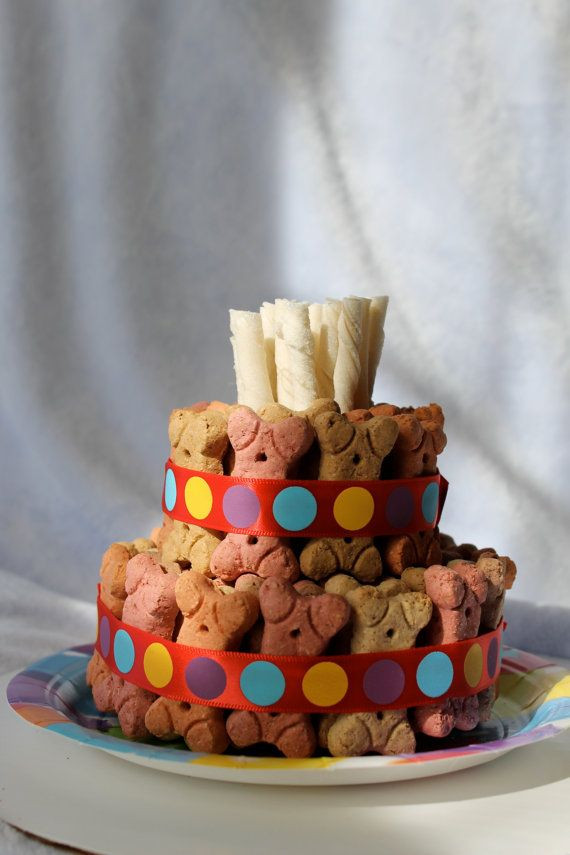 Birthday Gifts For Dogs
 Dog Biscuit Birthday Cake
