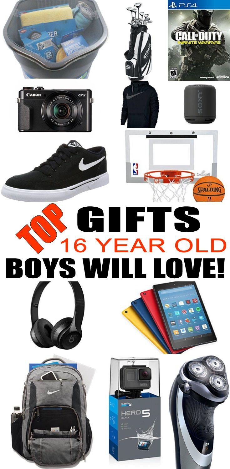 Birthday Gifts For Teen Boys
 Best Gifts for 16 Year Old Boys
