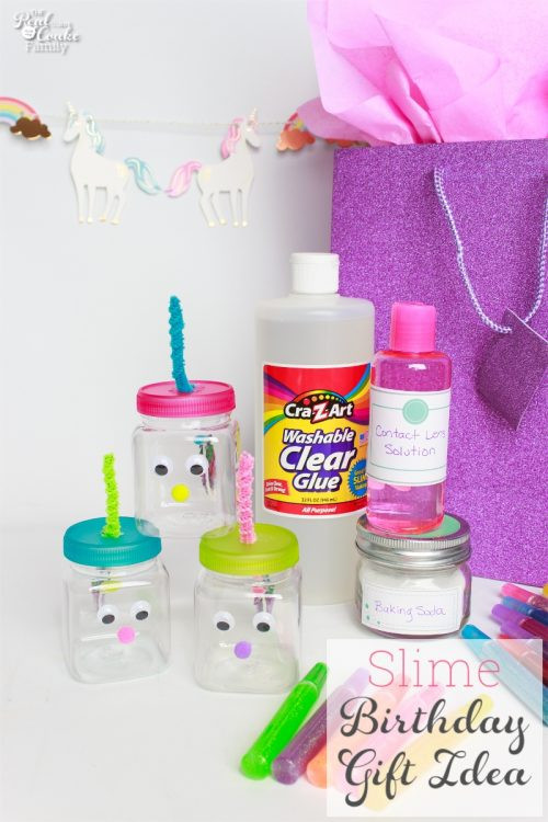 Birthday Gifts From Kids
 DIY Birthday Gift Make this Cute Slime for Kids Gift