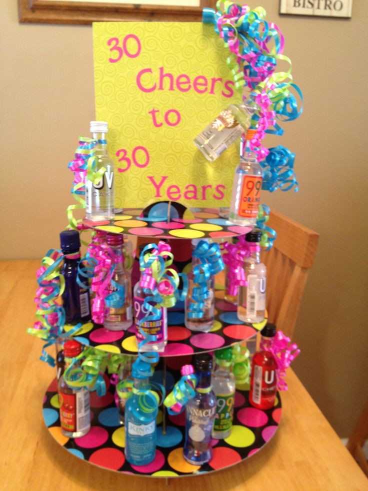 Birthday Gifts Pinterest
 30 Cheers to 30 Years 30th Birthday t
