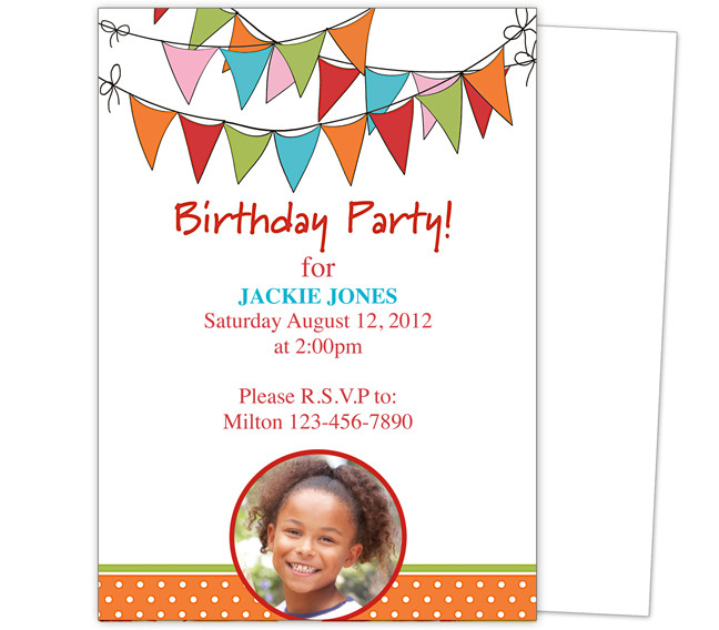 Birthday Invitation Template Word
 Celebrations of Life Releases New Selection of Birthday