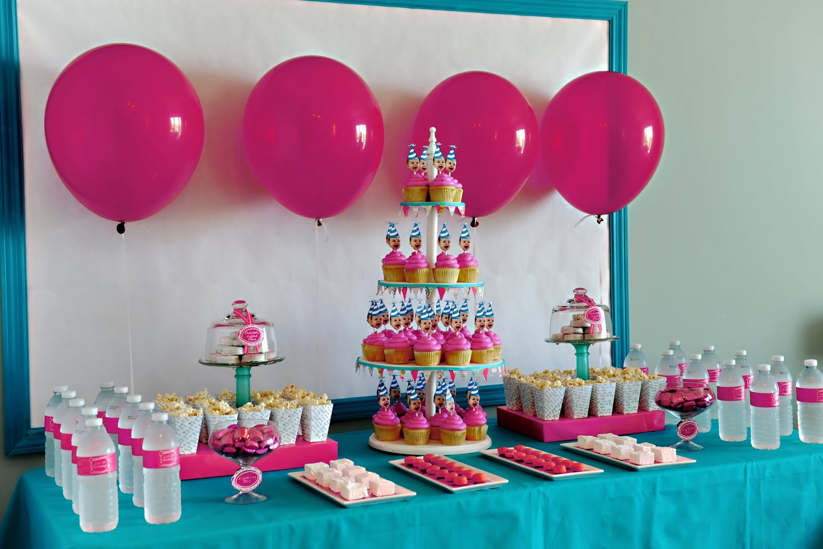 Birthday Party Decoration Ideas For 1 Year Old
 Elle Belle Creative e Year Old in a Flash The Dessert