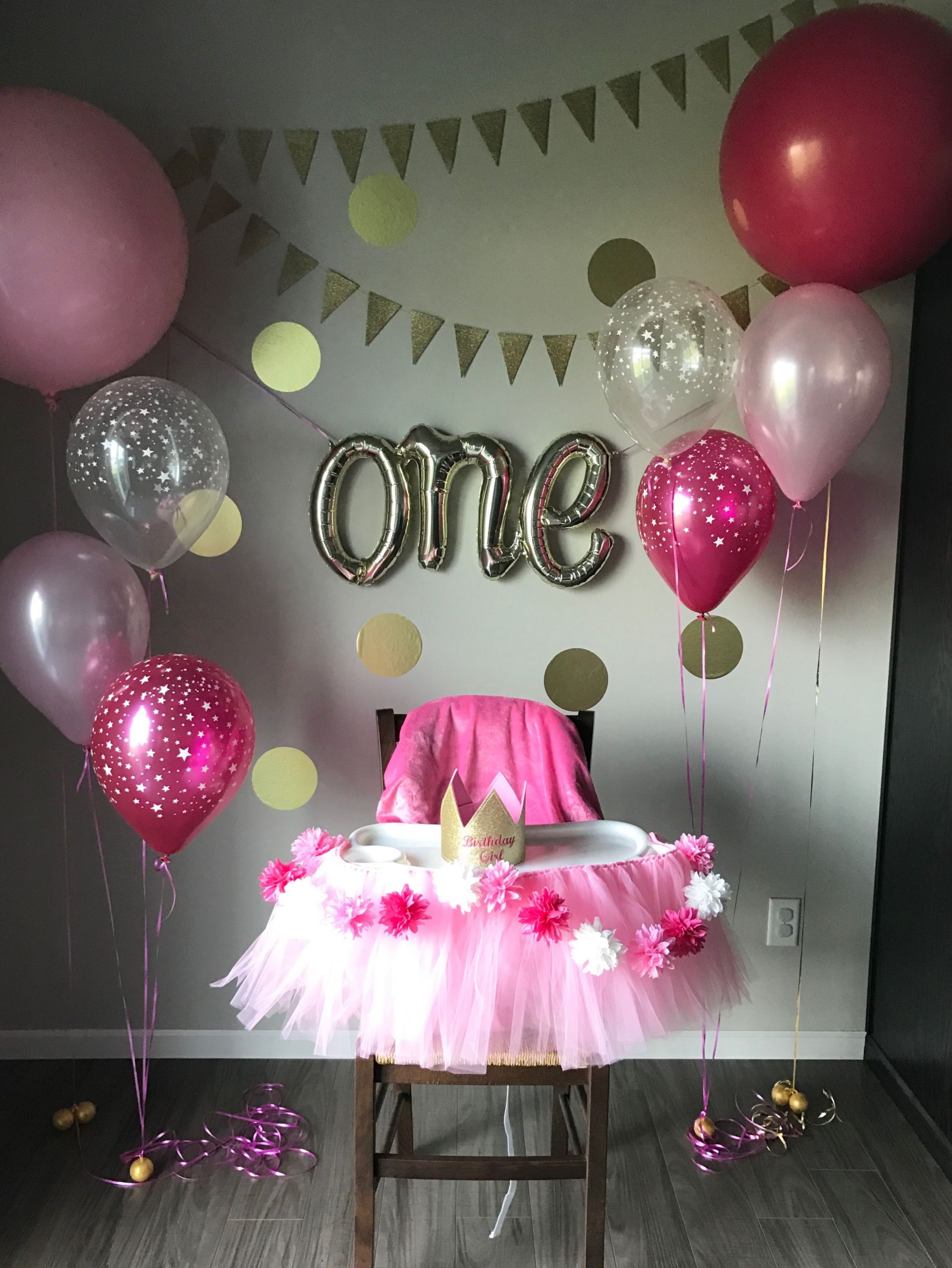 Birthday Party Decoration Ideas For 1 Year Old
 First birthday party … in 2019