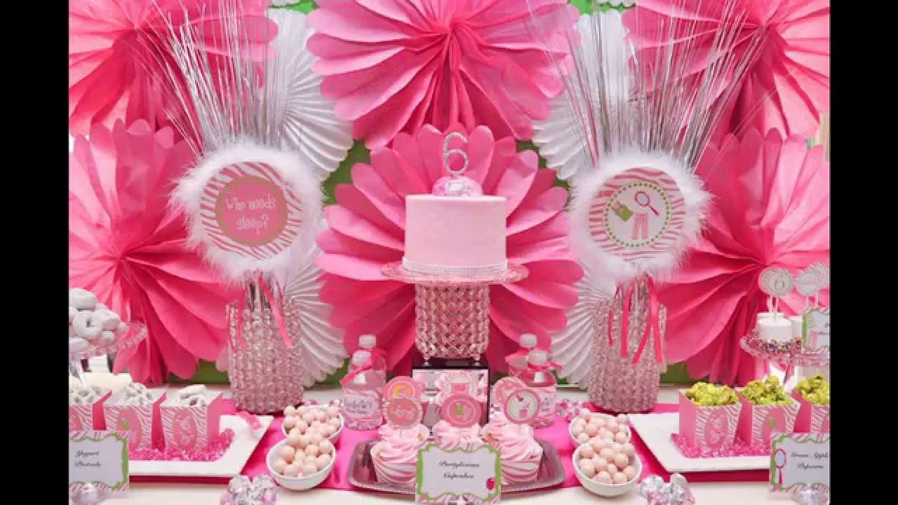 Birthday Party Decoration Ideas For Girl
 Beautiful Girl birthday party decorations ideas
