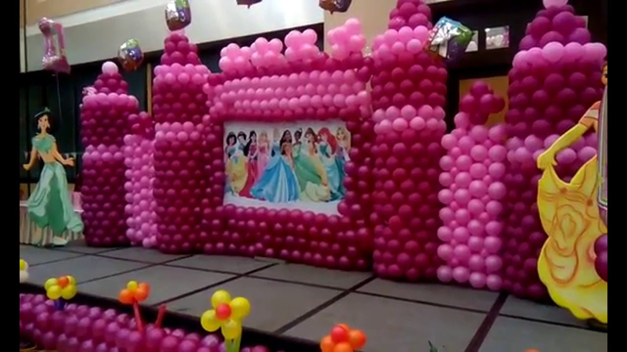 Birthday Party Decoration Ideas For Girl
 castle themed party decorations Birthday party Theme