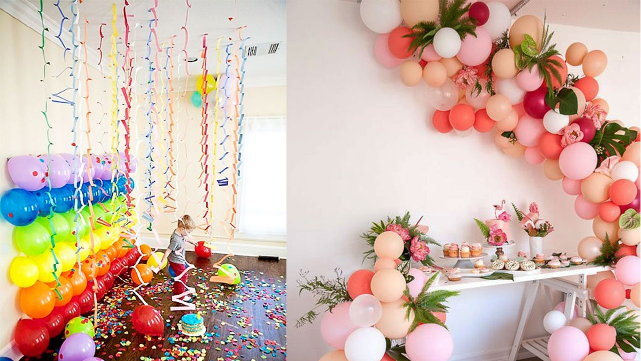 Birthday Party Decoration
 How To Decorate Room For Birthday Party Cute Decor Snacks