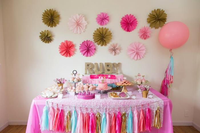 Birthday Party Decorators
 Kara s Party Ideas Beauty Queen Birthday Party Ideas