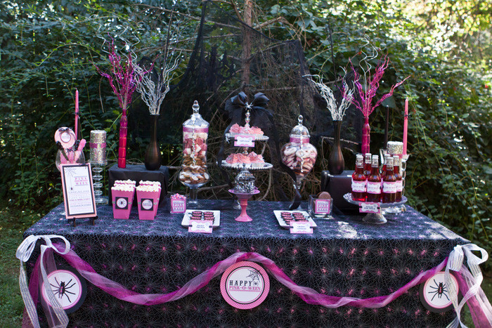Birthday Party Ideas For 10 Year Old Girl
 Cómo preparar un “candy buffet” – La una Pink