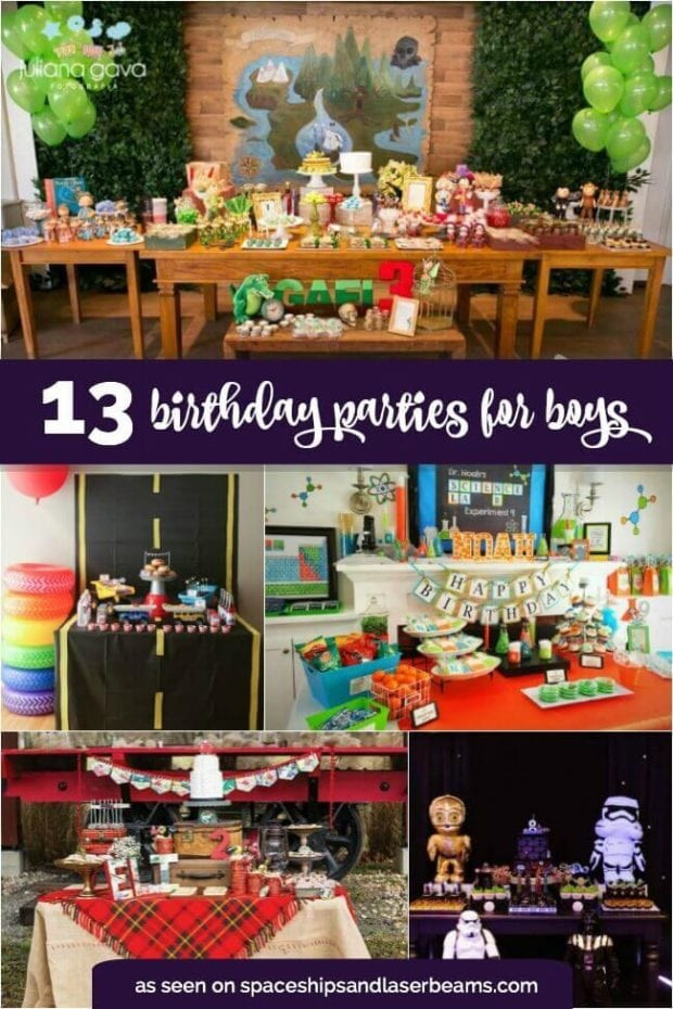 Birthday Party Ideas For 13 Year Old Boy
 13 Best Boy s Birthday Party Ideas Spaceships and Laser