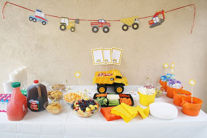 Birthday Party Ideas For 2 Year Old
 Pin by kia clark on Truck theme party